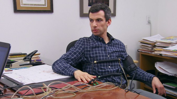 Episode 1, Season 2 - Nathan takes a polygraph